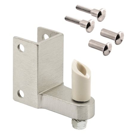 Prime-Line Post Mounted Gravity Pivot Hinge, 1 in., Stainless